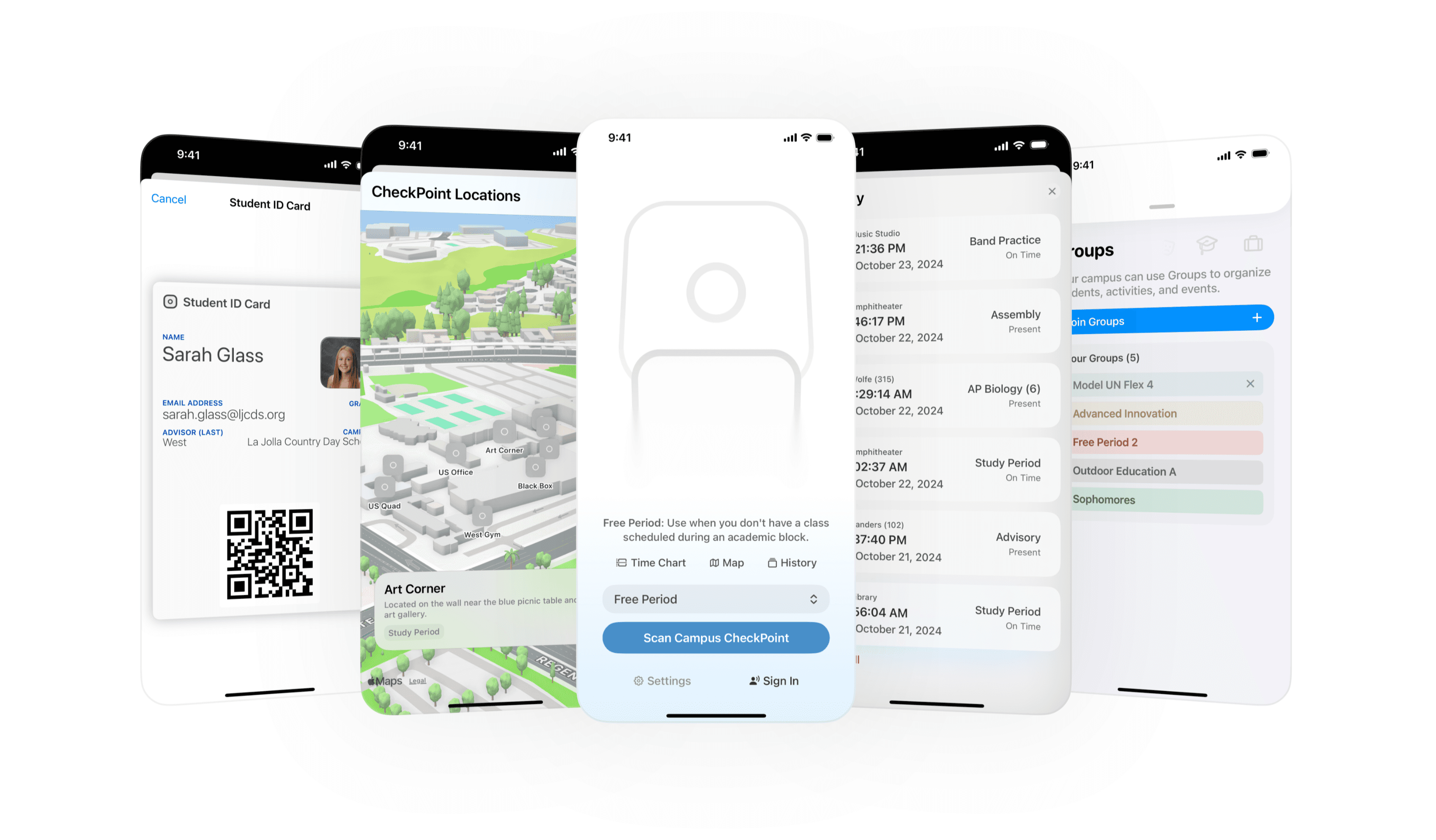 CheckPoint Student mobile experience